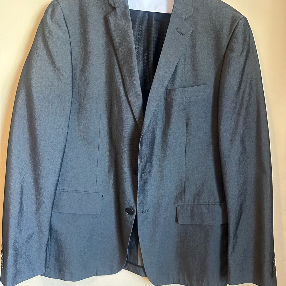 Men's Classic Blazer - Charcoal